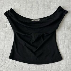 Urban Outfitters Off-The-Shoulder Crop Top